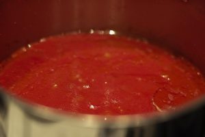 Einfache Tomatensauce