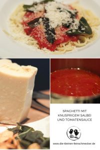 Spaghetti mit knusprigem Salbei