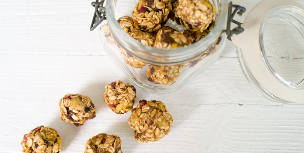 Mueslikugeln Snack
