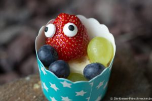 Mr. Berry- Erdbeere mit Zuckeraugen