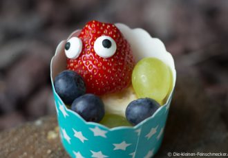 Mr. Berry- Erdbeere mit Zuckeraugen