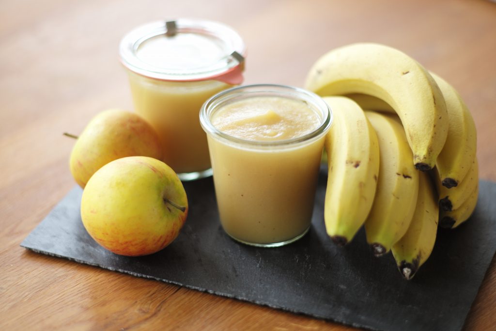 Bananen - Apfelmus ganz einfach selbst gemacht - Die kleinen Feinschmecker