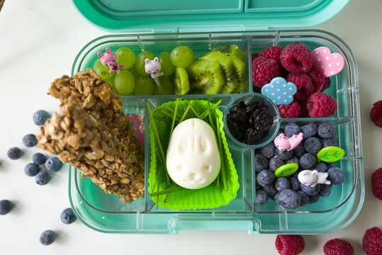 Lunchbox mit Hase aus Eiformer zu Ostern