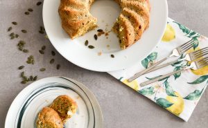 Herzhafter Kuchen mit Feta