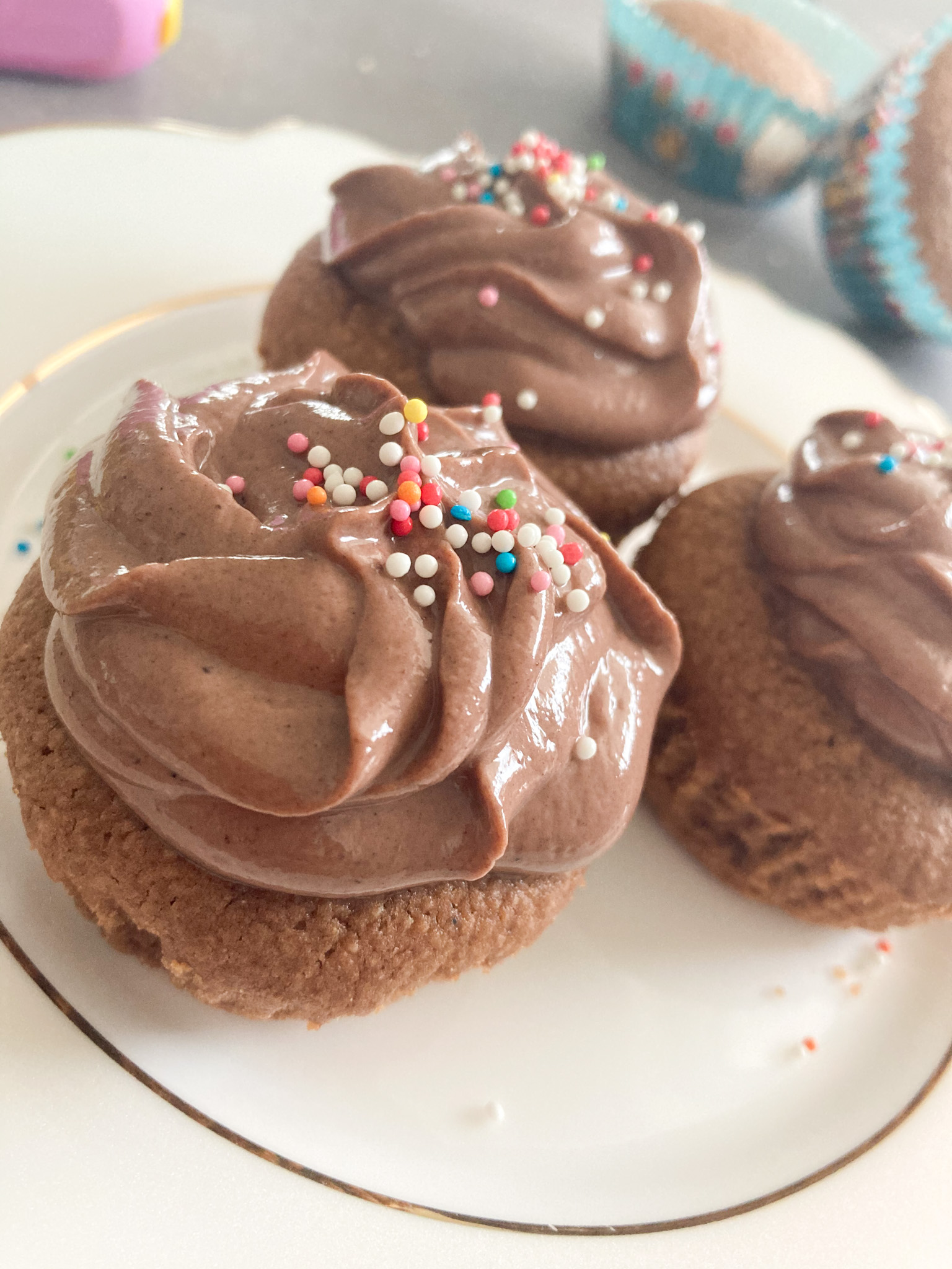 Kokos Cupcakes mit Quark Topping - Die kleinen Feinschmecker