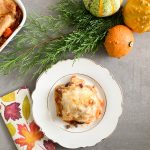 Kürbislasagne mit Kidneybohnen