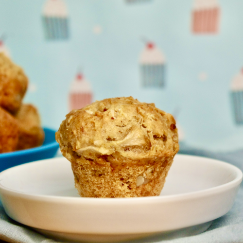 Birnen-Walnuss-Muffin ohne Zucker von Hasenbrot - Die kleinen Feinschmecker