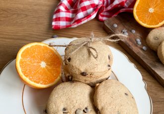 Schoko Orangen Kekse